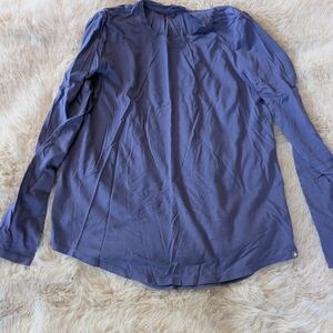 Figs Purple Long Sleeve T Shirt